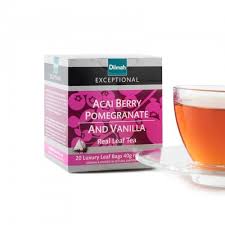 Exceptional Acai Berry with Pomegranate & Vanilla Ceylon Black Tea