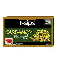 t-sips Cardamom Flavoured Black Tea