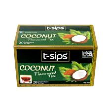 t-sips Coconut Flavoured Black Tea