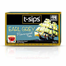 t-sips Earl Grey Flavoured Black Tea