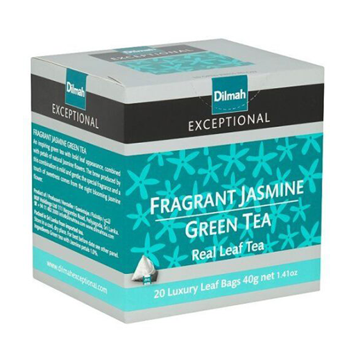 Dilmah Exceptional Jasmine Green Tea