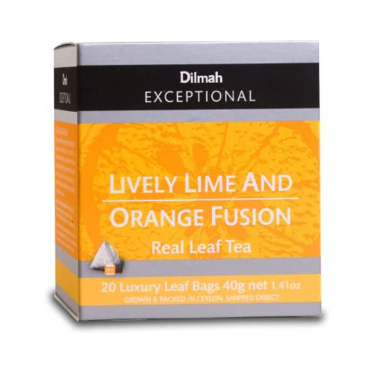 Dilmah Exceptional – Lively Lime and Orange Fusion